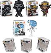 Funko Overwatch 2 + Protector: Pop! Games Vinyl Figure (Bundled with ToyBop Box Protector Collector Case) (Set of 3)